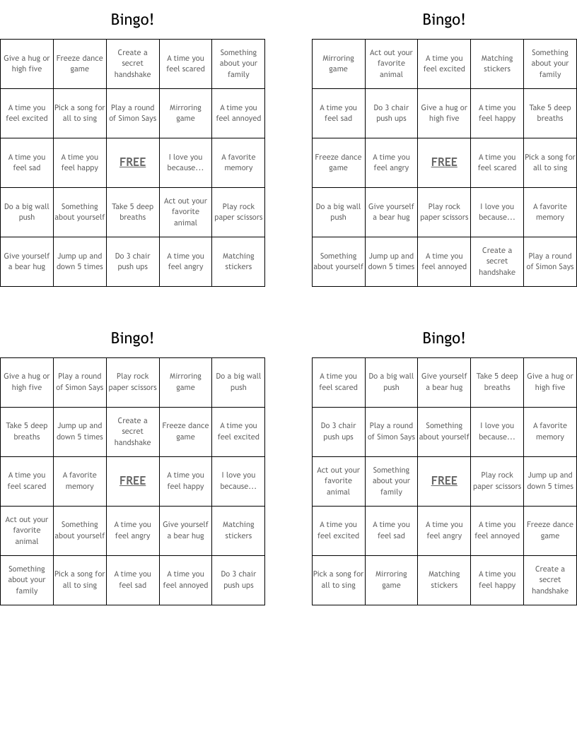 Bingo!