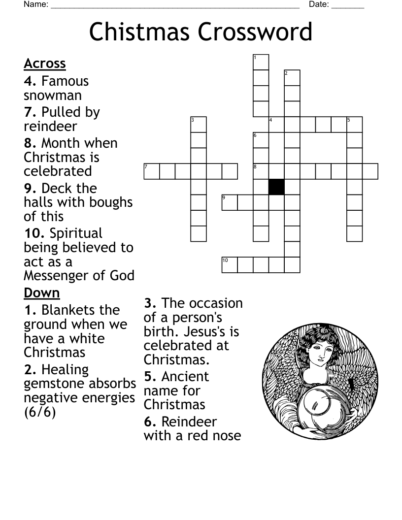 Chistmas Crossword
