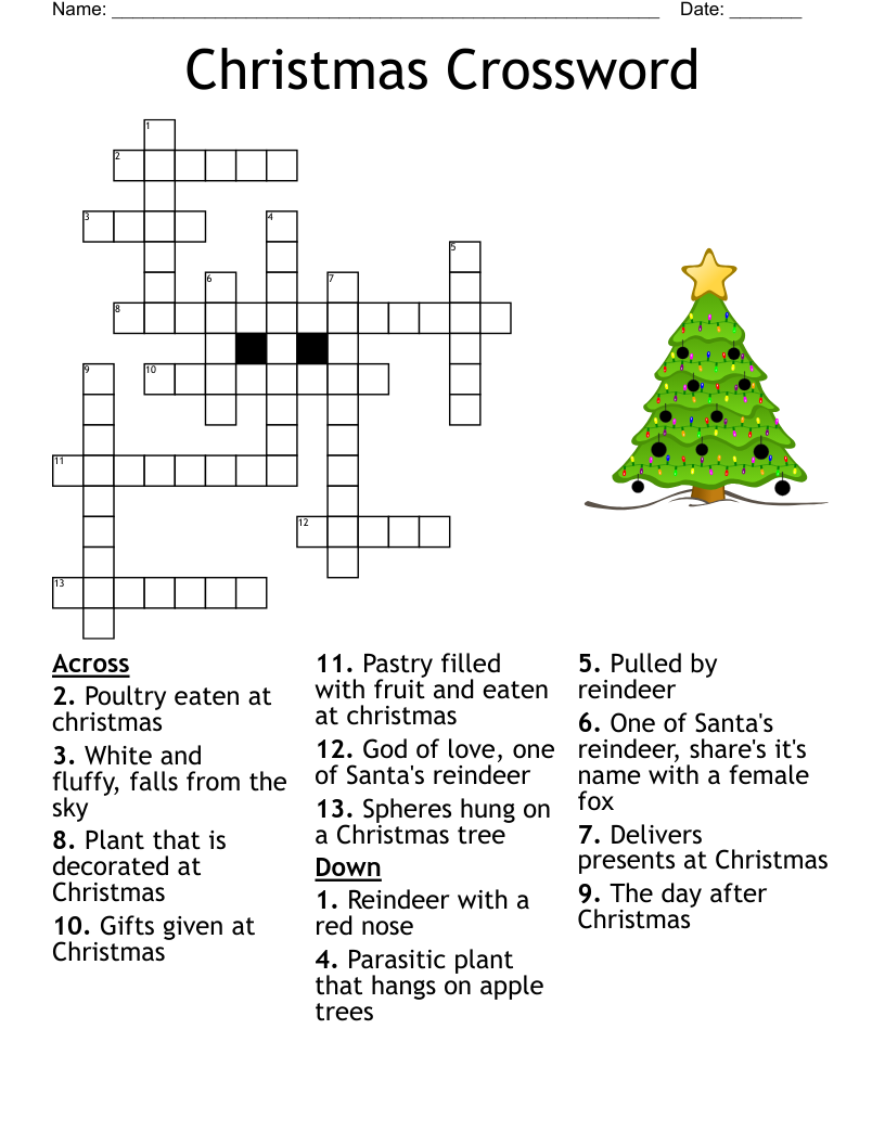 Christmas Crossword