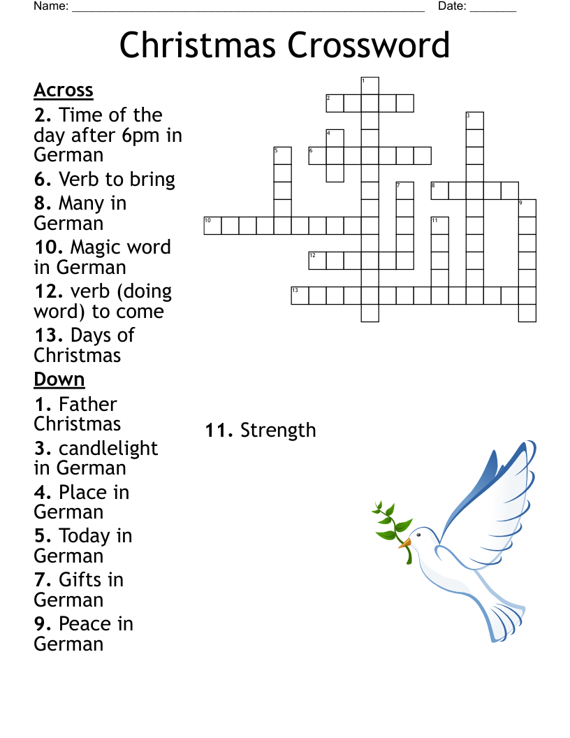 Christmas Crossword