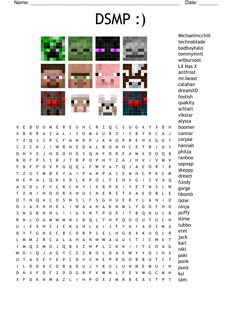 DSMP :) Word Search