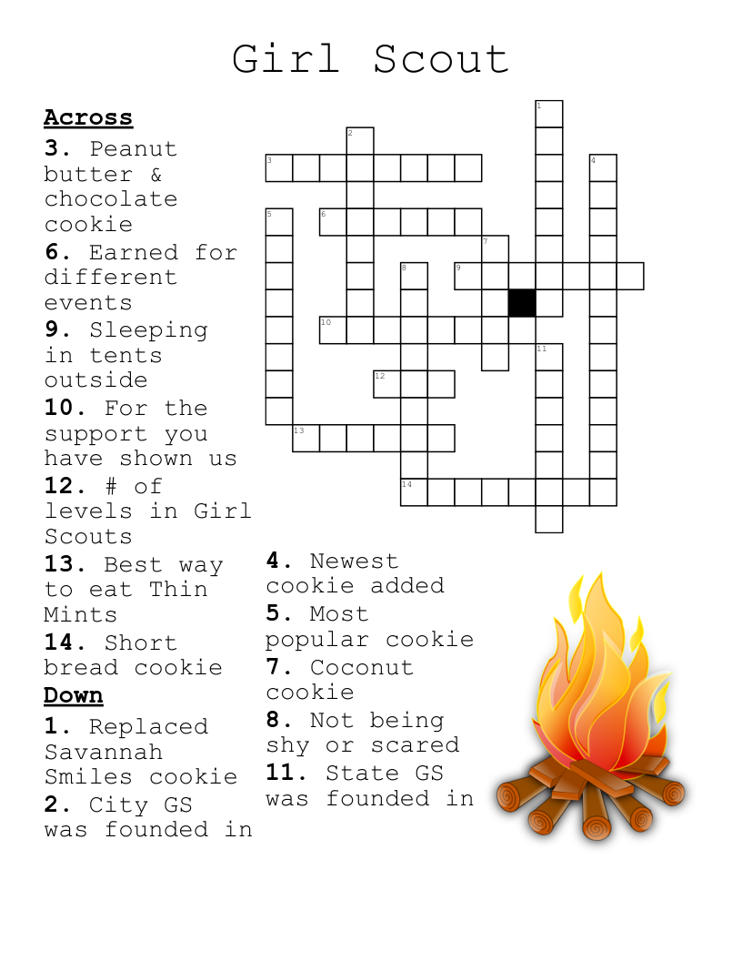 Girl Scout  Crossword