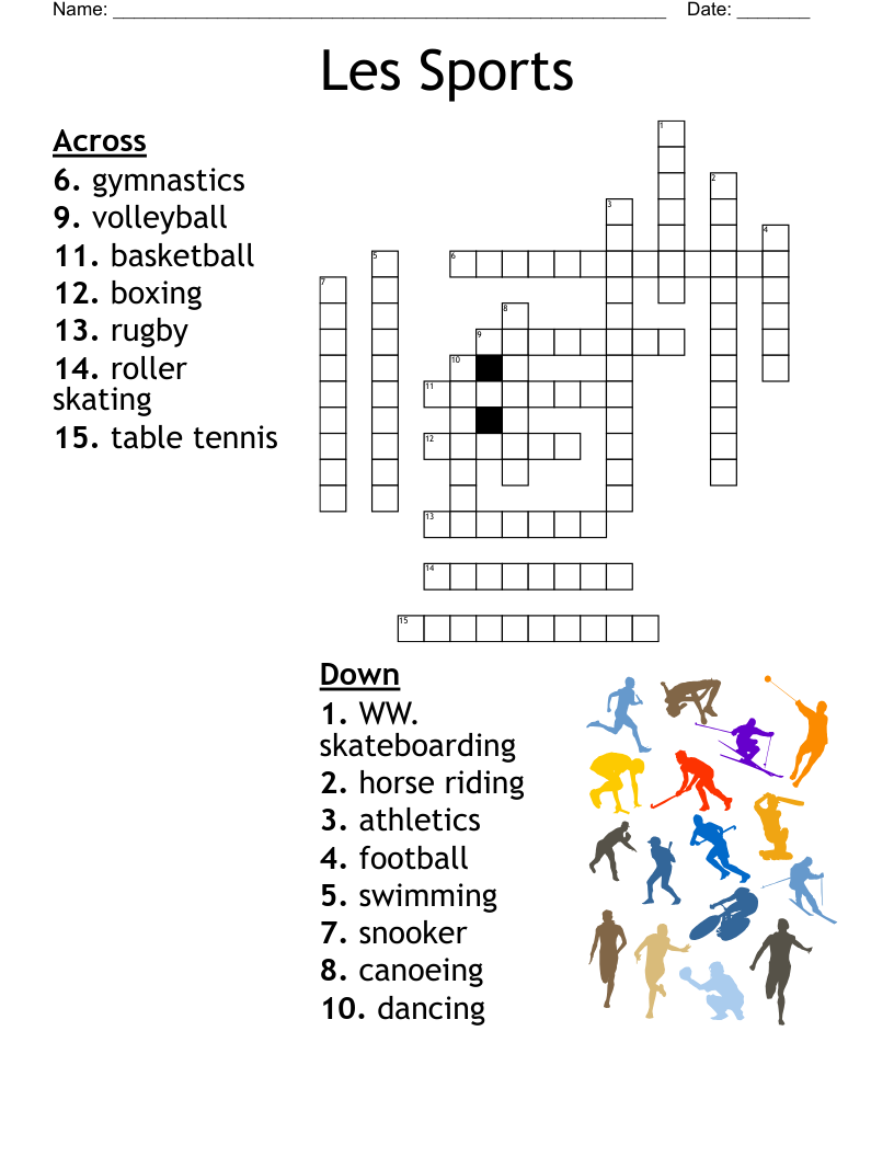 Les Sports  Crossword