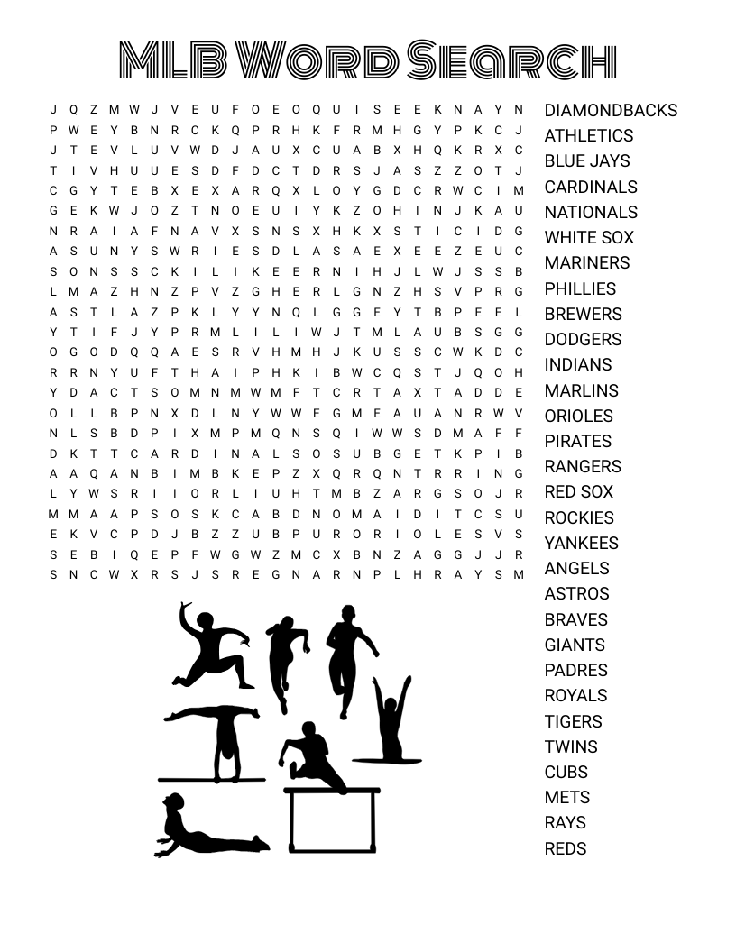 MLB Word Search