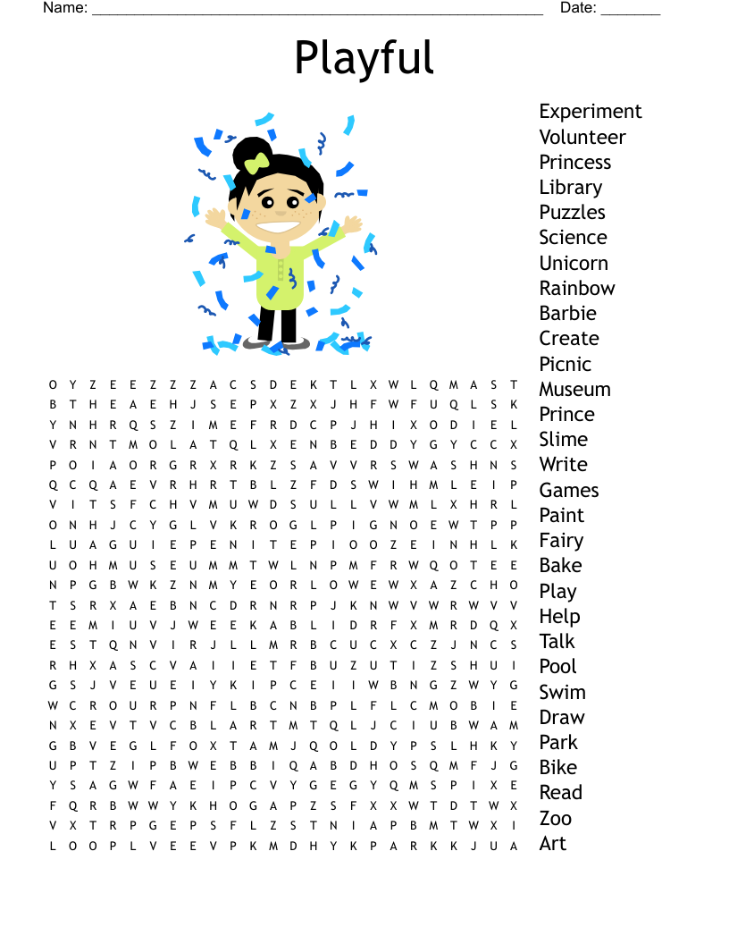 Playful Word Search