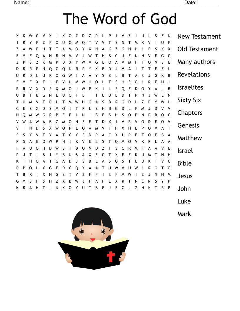 The Word of God Word Search