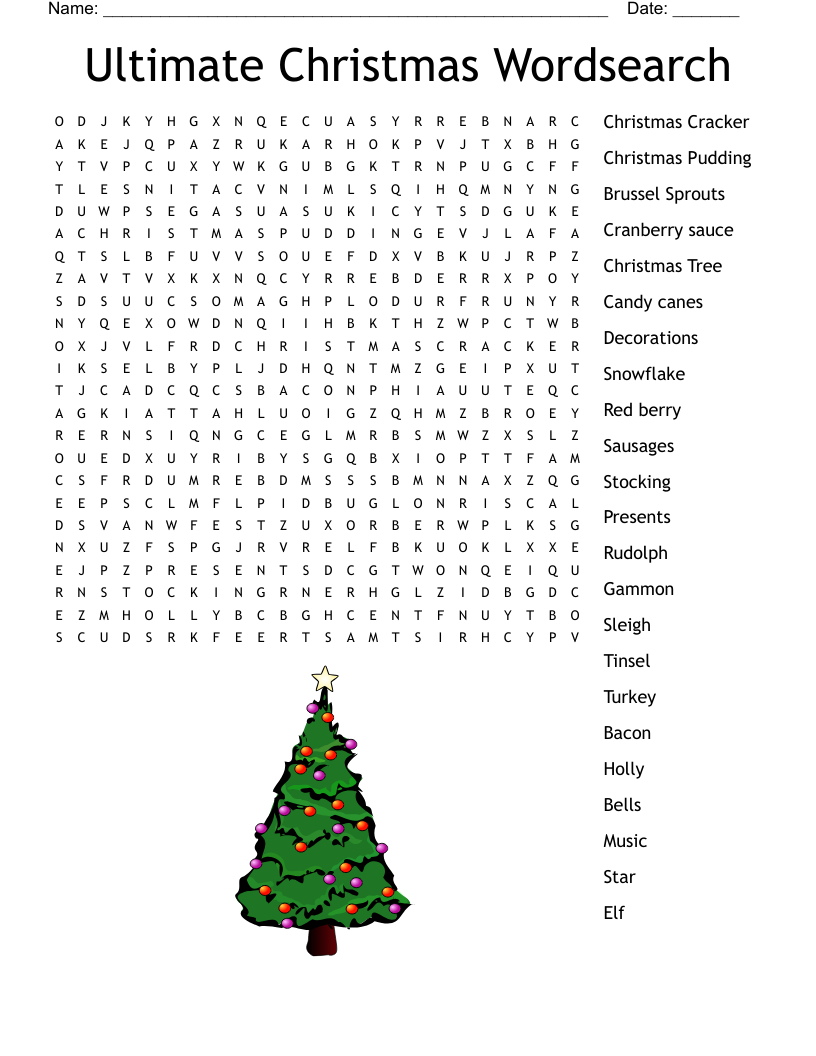 Ultimate Christmas Wordsearch