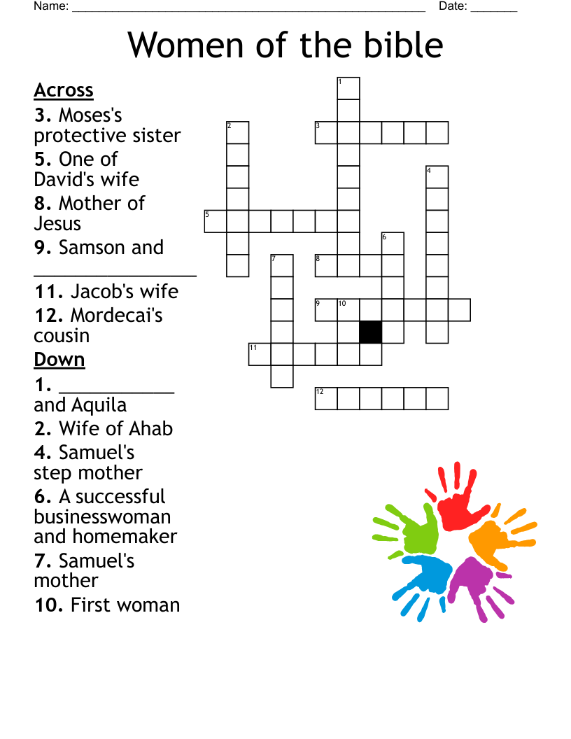 Women of the bible Crossword