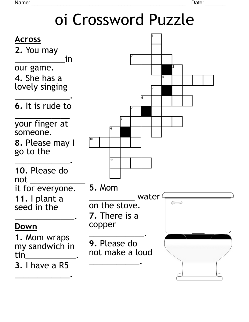 oi Crossword Puzzle