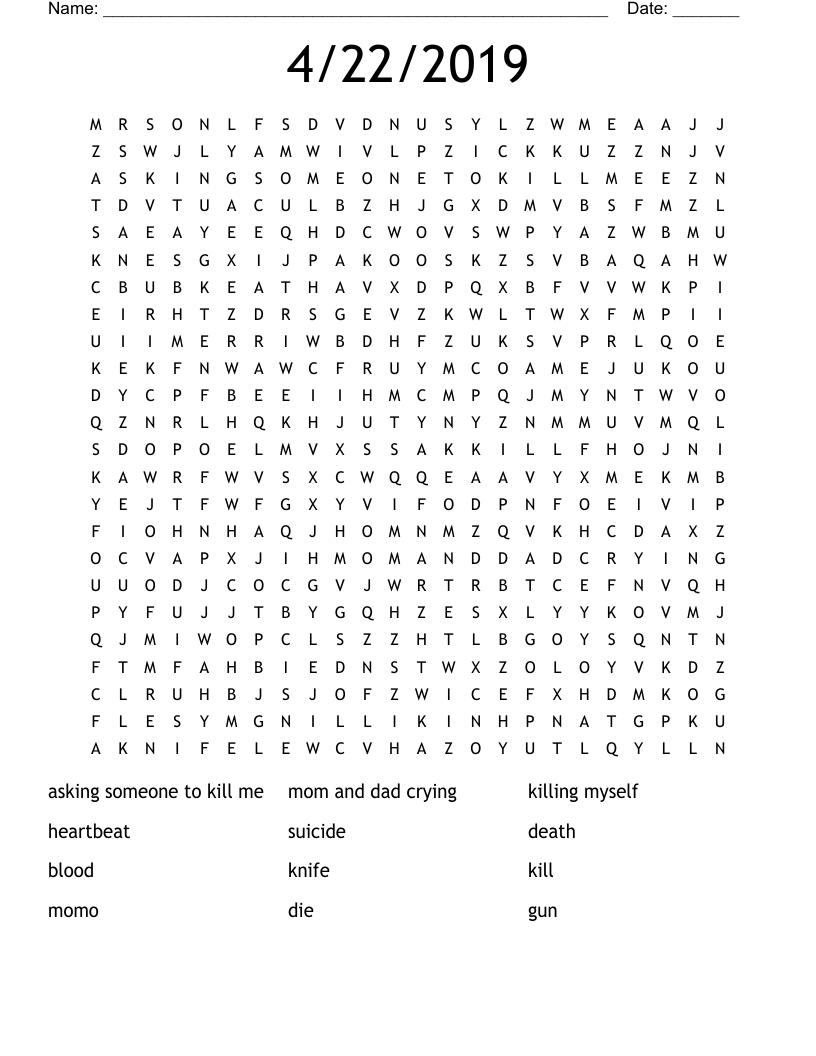 4/22/2019 Word Search