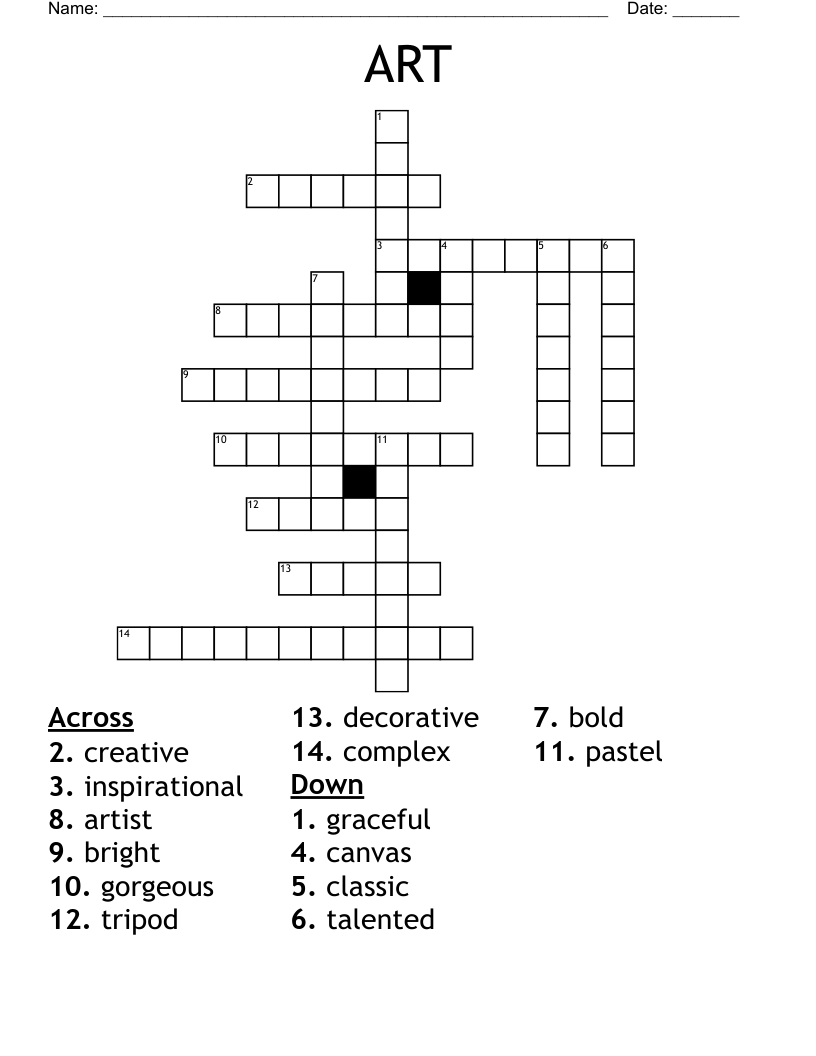 ART Crossword