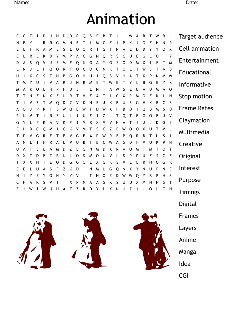 Animation Word Search