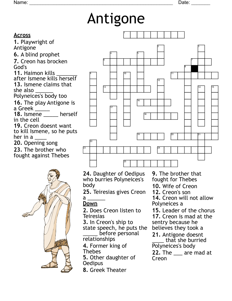 Antigone Crossword