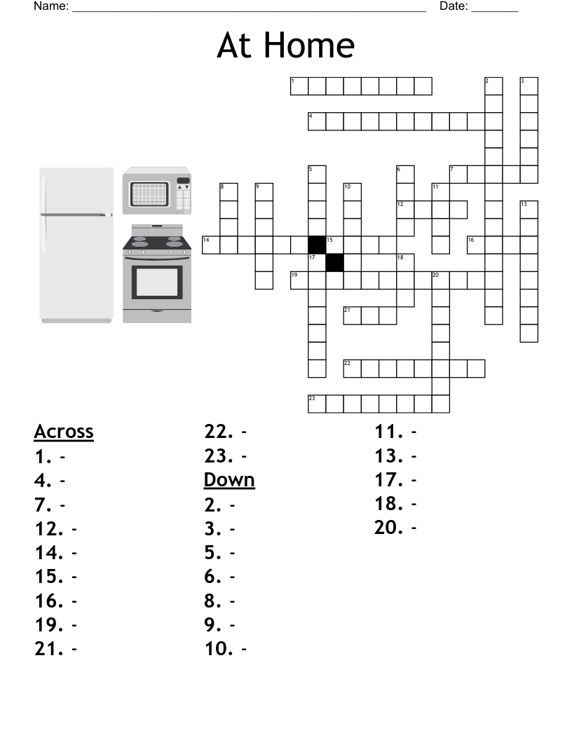 At Home Crossword
