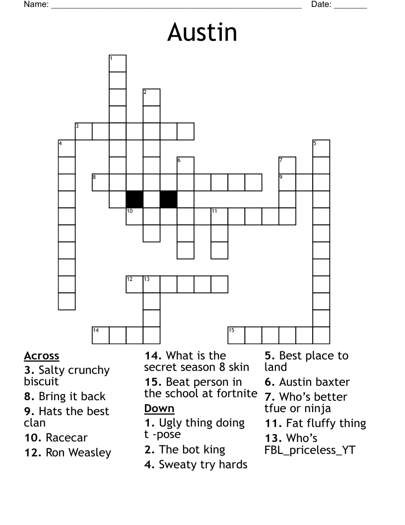 Austin Crossword