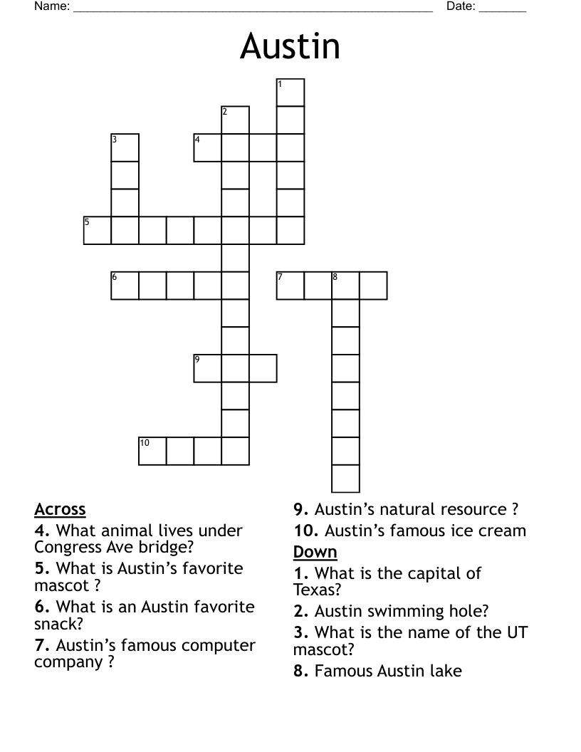 Austin Crossword