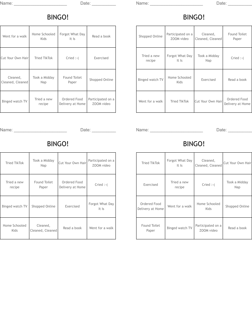 BINGO!