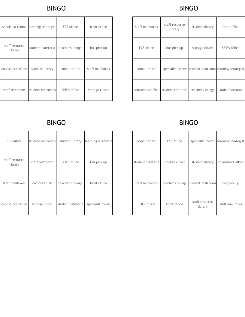 BINGO 