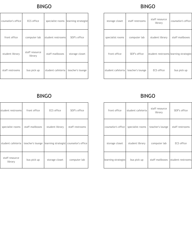 BINGO 
