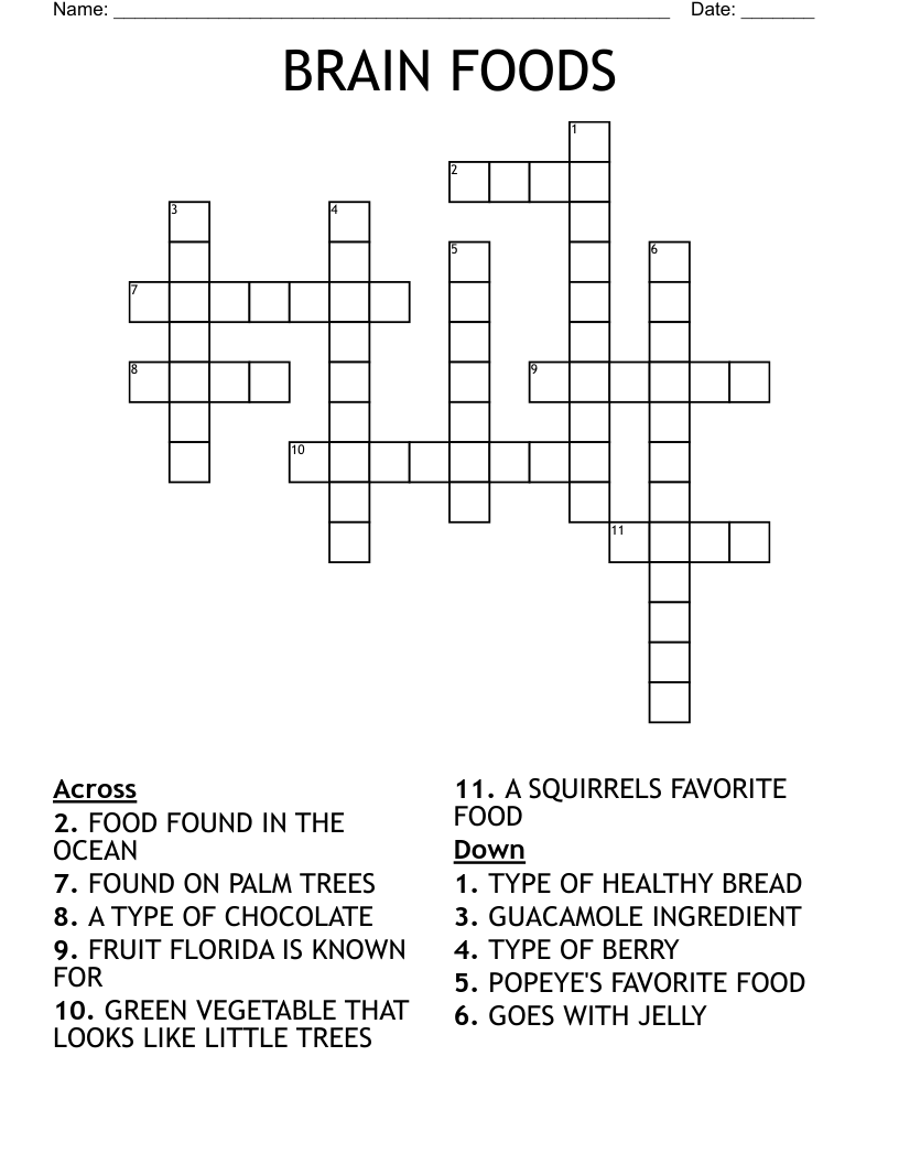 BRAIN FOODS