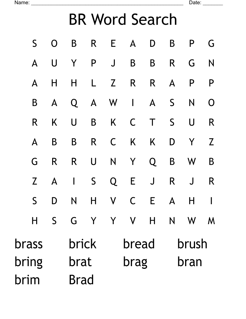 BR Word Search