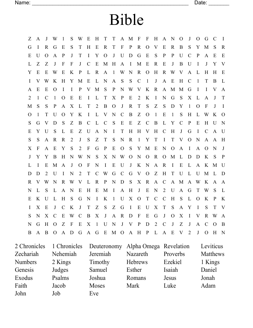 Bible  Word Search