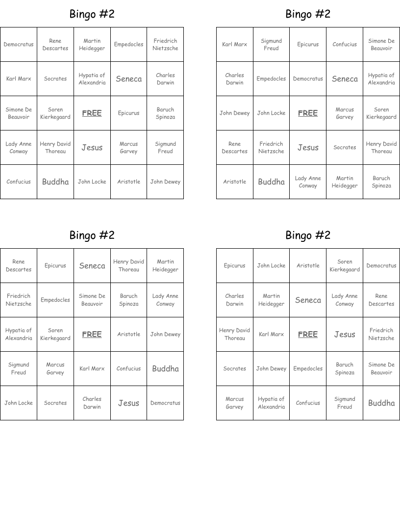 Bingo #2