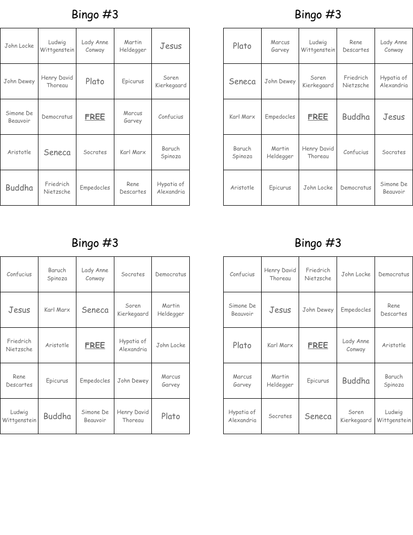 Bingo #3