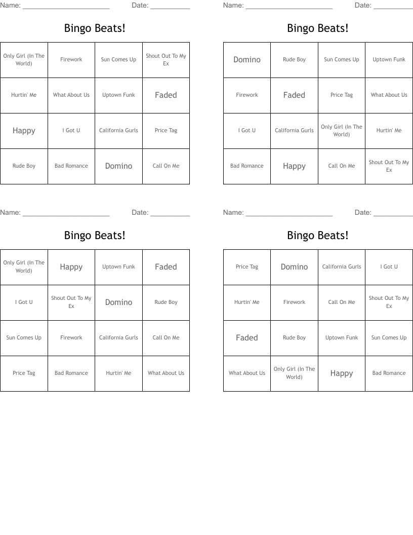 Bingo Beats!