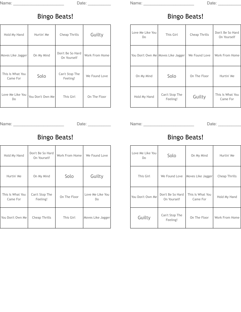Bingo Beats! 