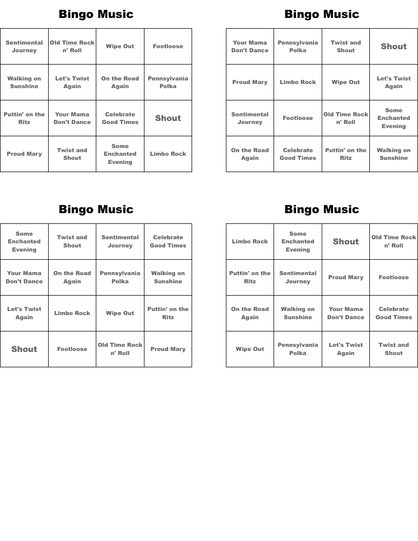 Bingo Music