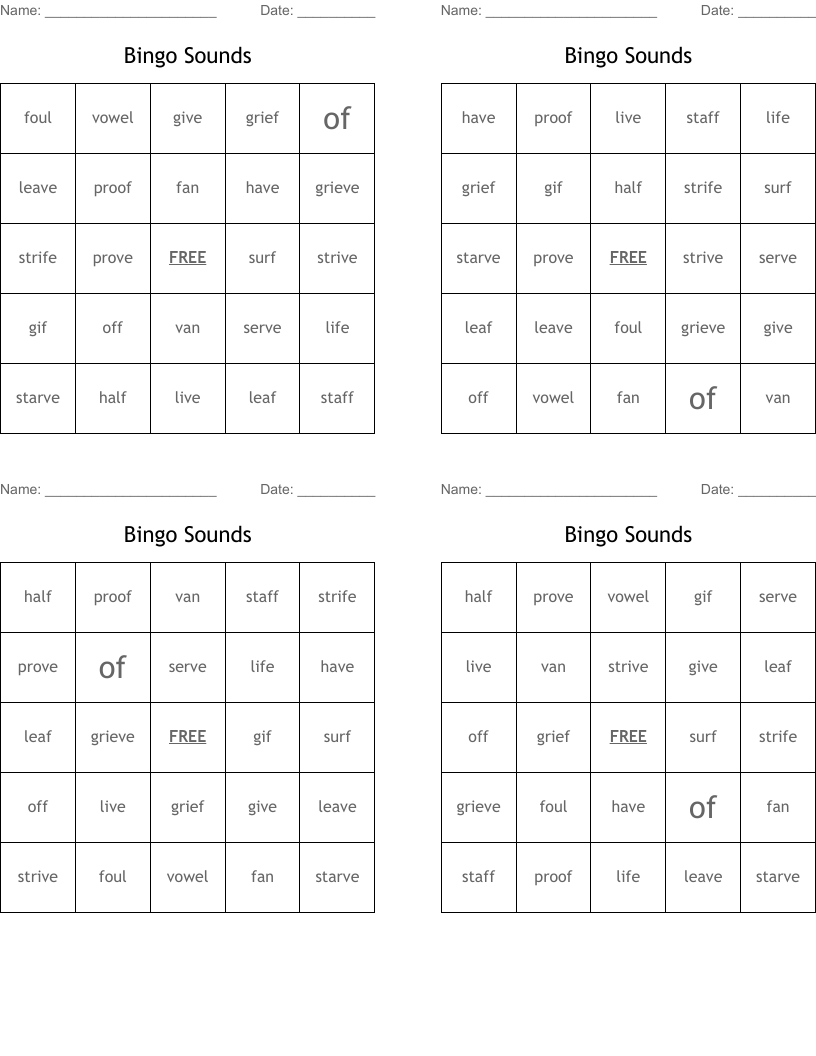 Bingo Sounds 