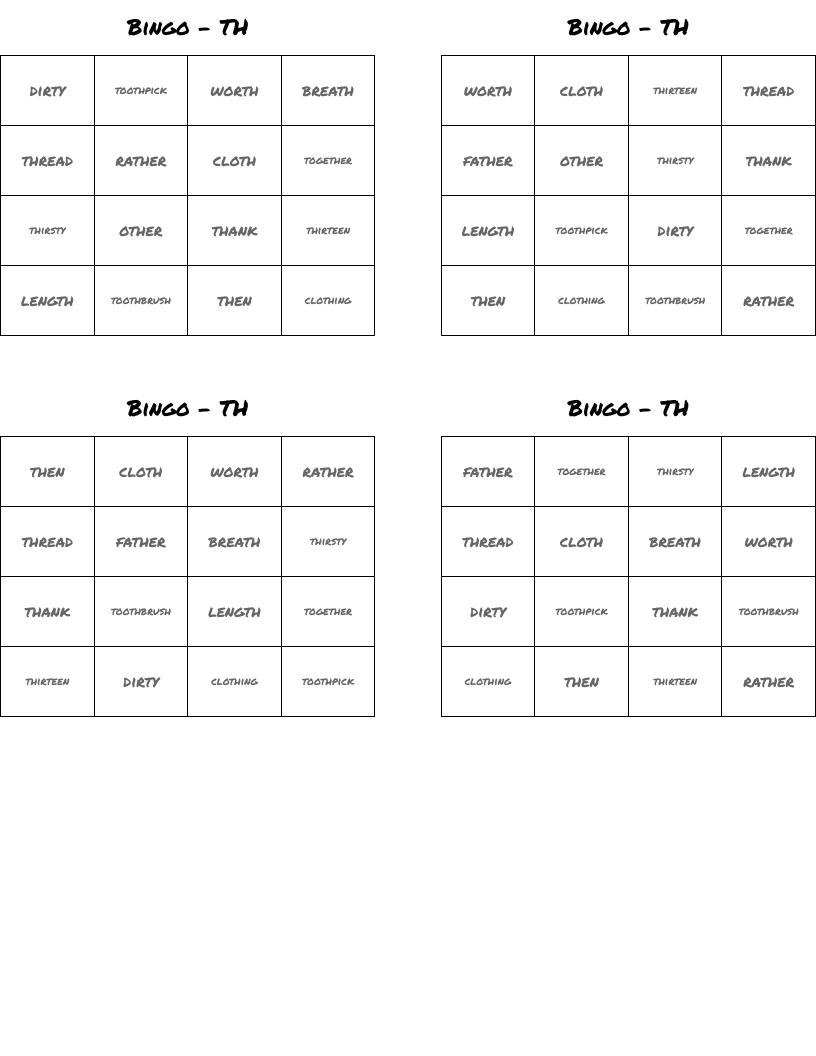 Bingo - TH