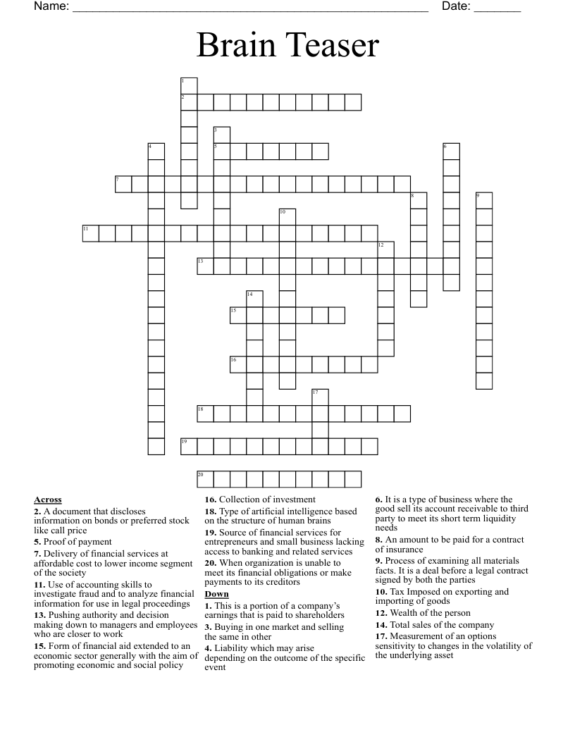 Brain Teaser