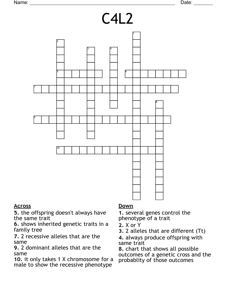 C4L2 Crossword