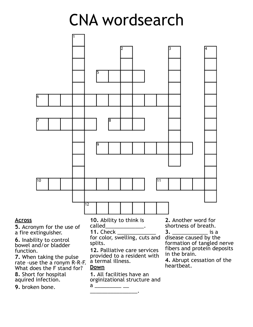 CNA wordsearch