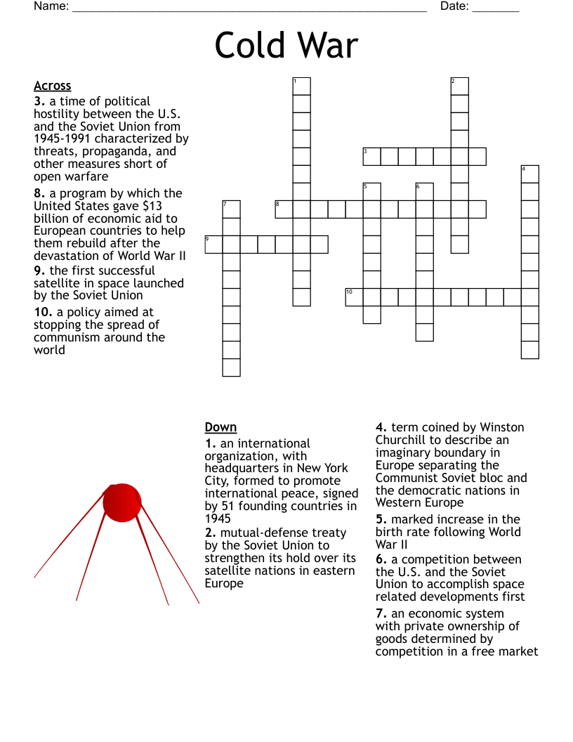 Cold War Crossword