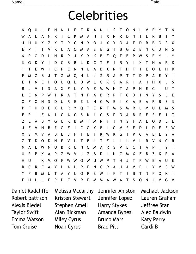 Celebrities