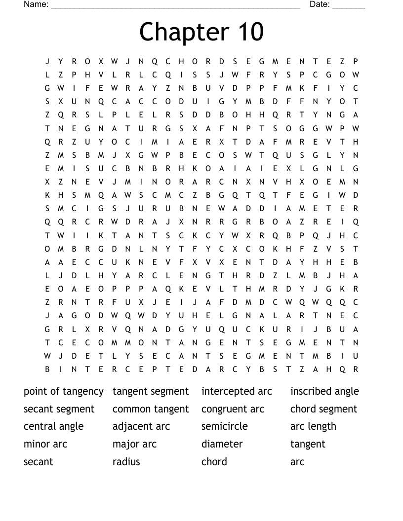 Chapter 10  Word Search