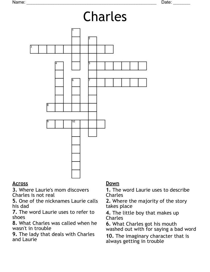 Charles Crossword