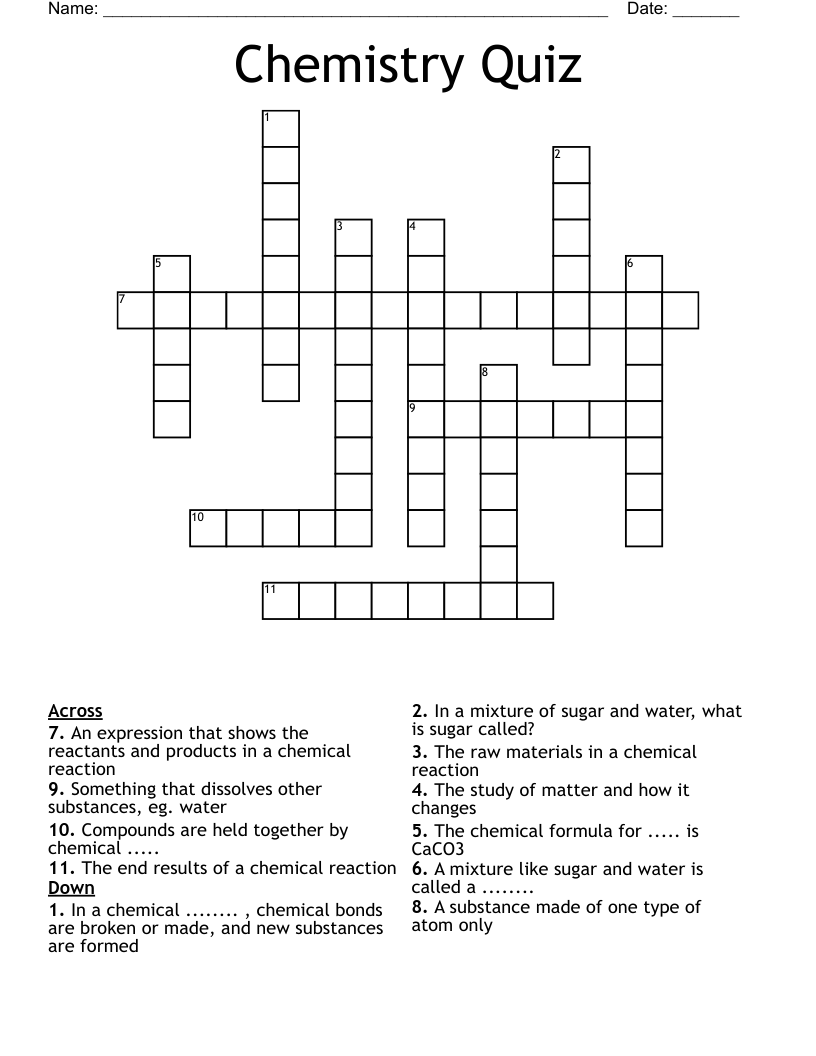 Chemistry Quiz