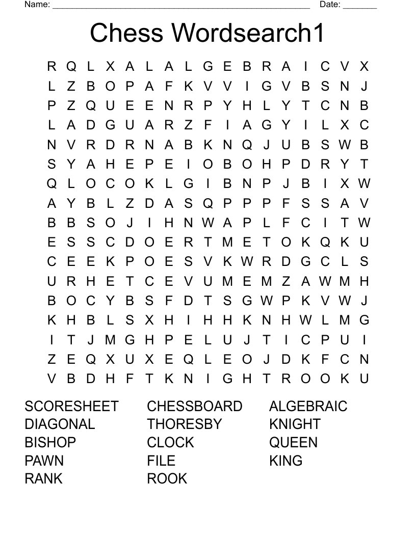 Chess Wordsearch1