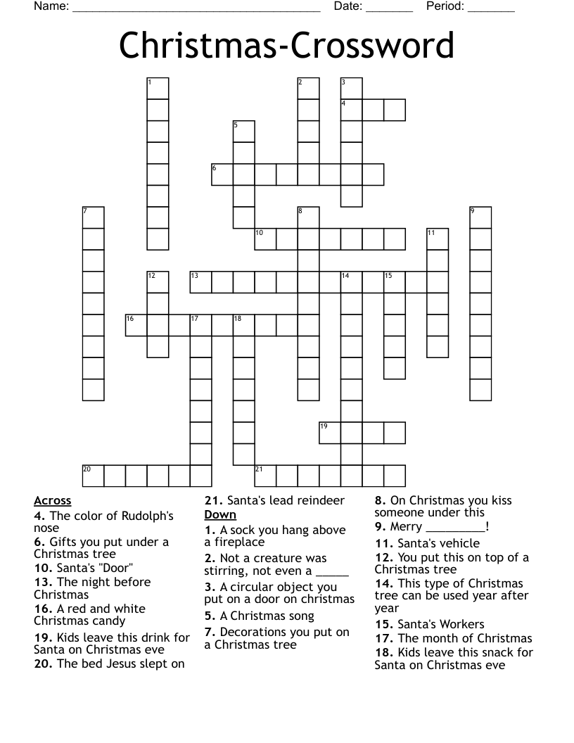 Christmas-Crossword