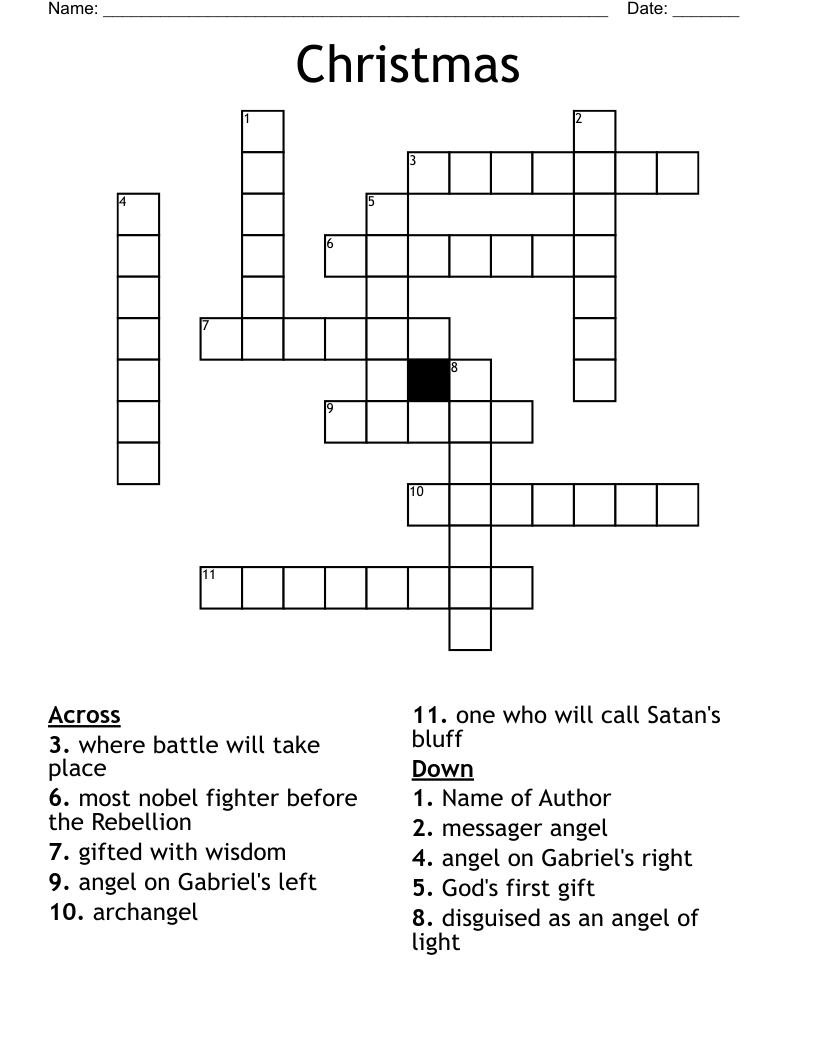 Christmas Crossword