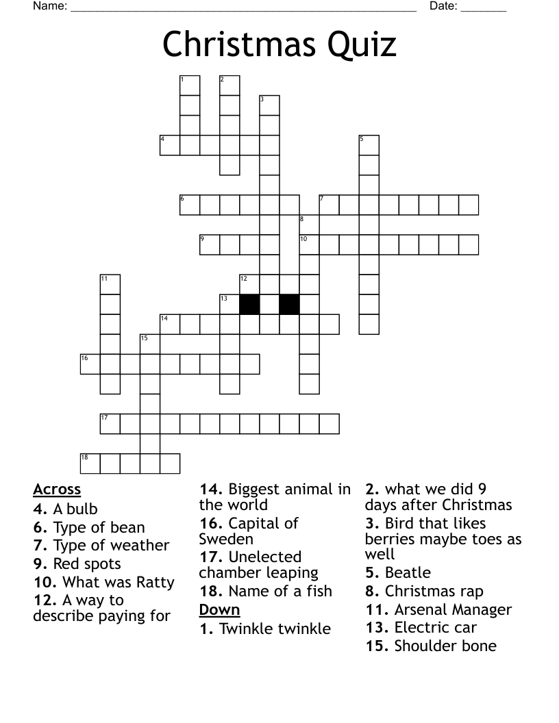 Christmas Quiz