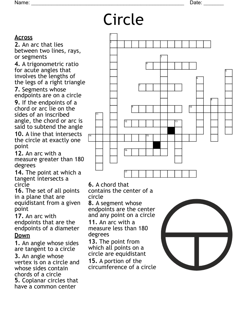 Circle Crossword