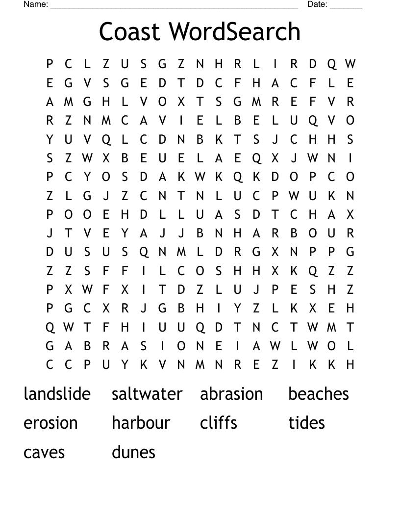 Coast WordSearch