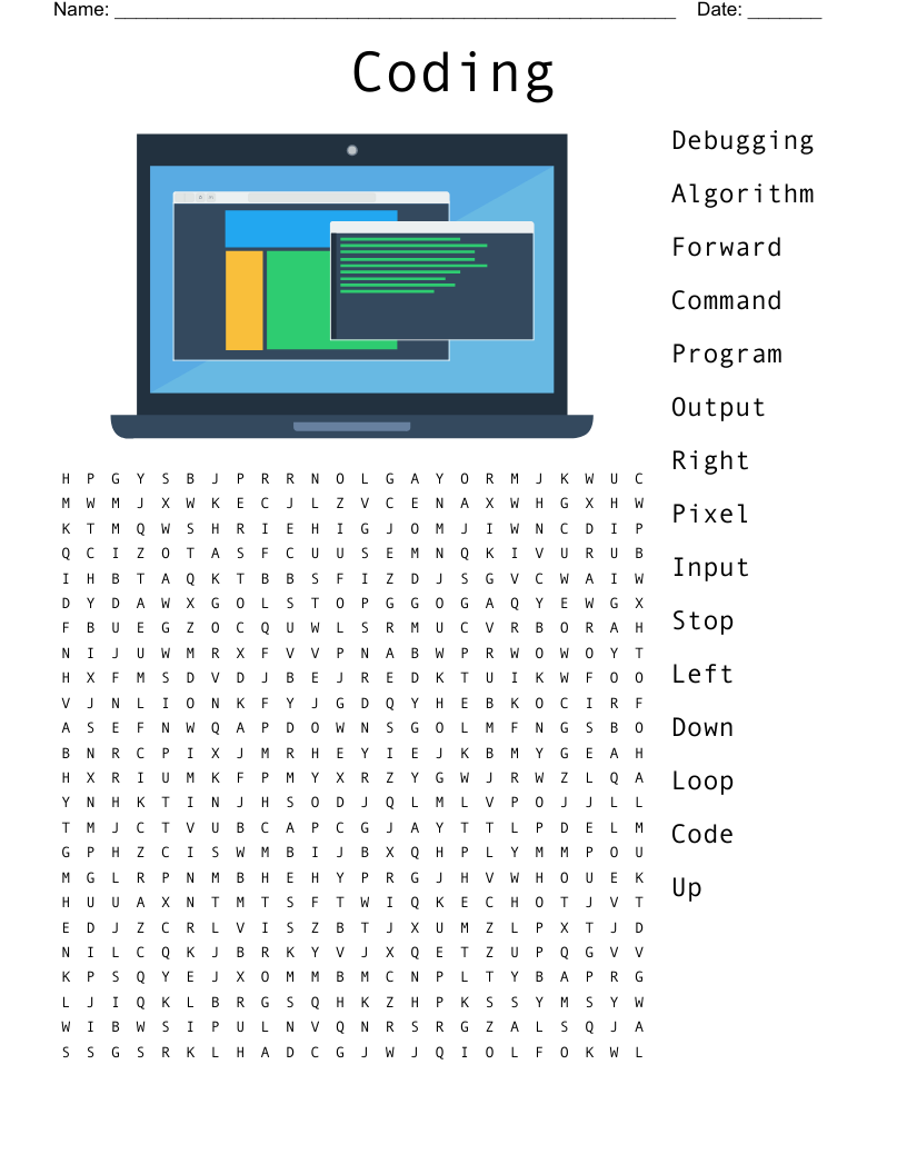 Coding Word Search