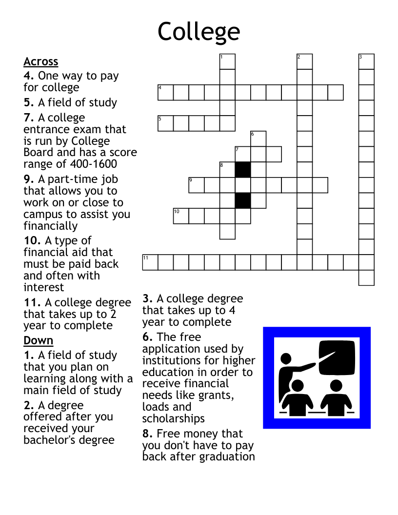 College Crossword