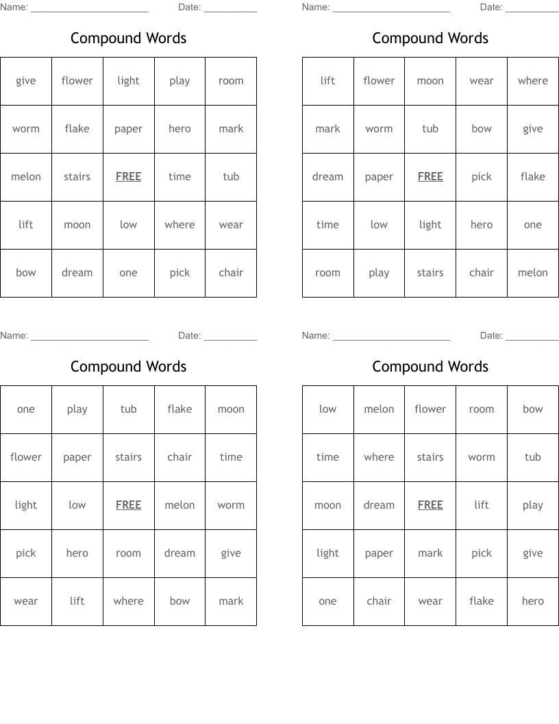 Compound Words